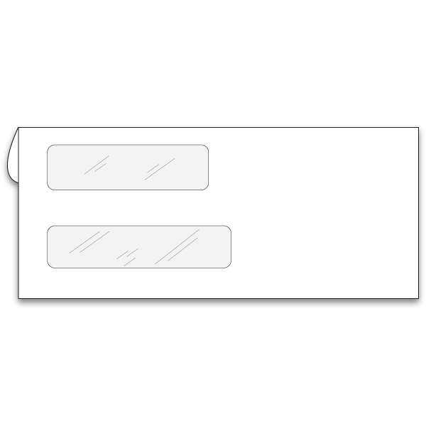 Double Window Envelopes